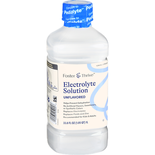 Foster and Thrive Electrolyte Solution Unflavored 33.8 oz