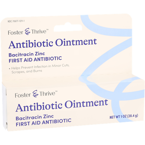 Foster and Thrive First Aid Bacitracin Ointment 1 oz