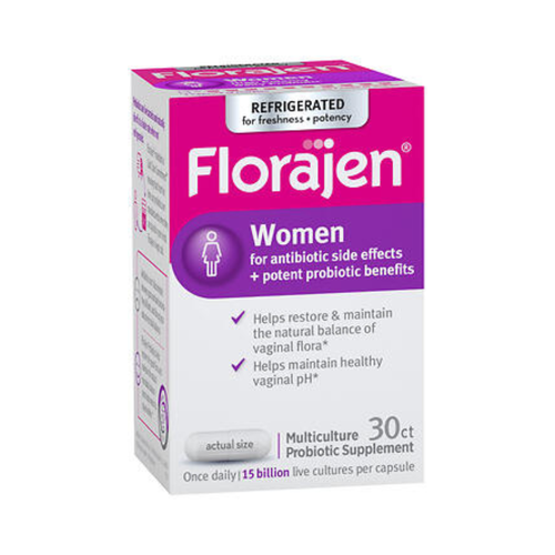 Florajen Women Multiculture Probiotic Supplement 30 Capsules