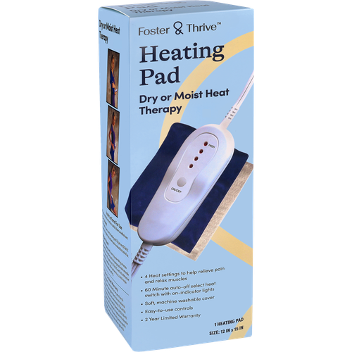Foster and Thrive Dry/Moist Heating Pad 1 each