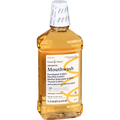 Foster and Thrive Mouth Rinse Antiseptic 33.8 oz