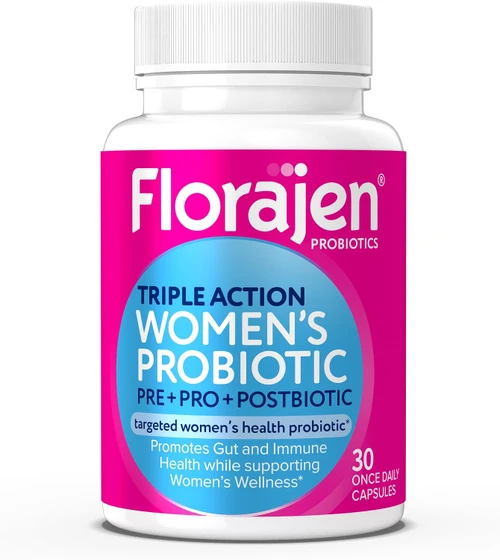 Florajen Triple Action Probiotic 30 Capsules