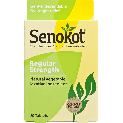 Senokot Natural Laxative - 20 Tablets