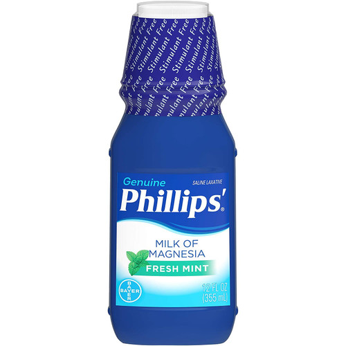 Phillips Milk of Magnesia Fresh Mint - 12 oz