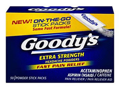 Goody's Headache Powders Pain Reliever Extra Strength - 50 ct Goody's Headache Powders Pain Reliever Extra Strength - 50 ct