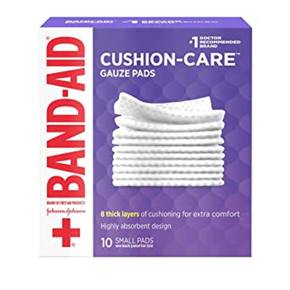 Band-Aid Gauze Pads Small - 10 ct