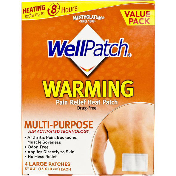 wellpatch migraine cooling headache patches menthol & lavender oil