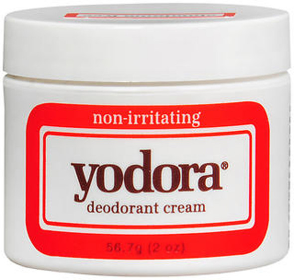 Yodora Deodorant Cream, non-irritating - 2 oz