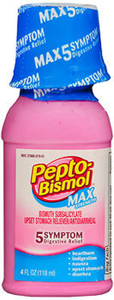 Pepto-Bismol Max Strength Liquid - 4 oz