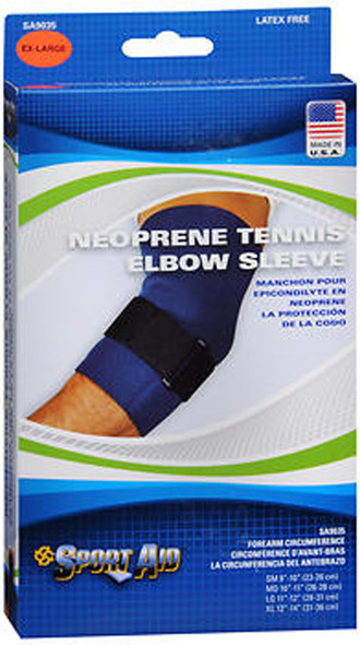 Sport Aid Neoprene Tennis Elbow Sleeve XL - 1ea