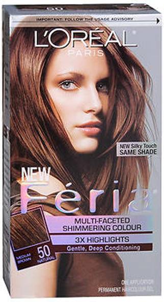 LOréal Paris Feria MultiFaceted Permanent Hair Color  45 Deep Bronzed  Brown  Shop Hair Color at HEB