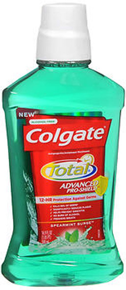 Colgate Total Advanced Pro-Shield Mouthwash Spearmint Surge - 16.9 oz