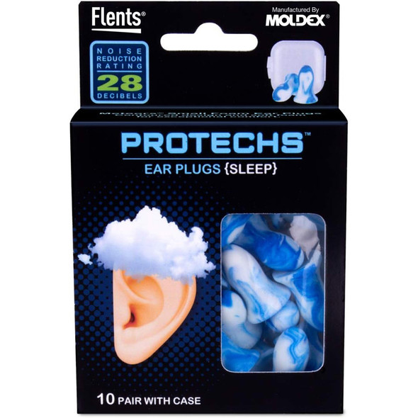 Flents Protechs Ear Plugs Sleep - 10 Pair