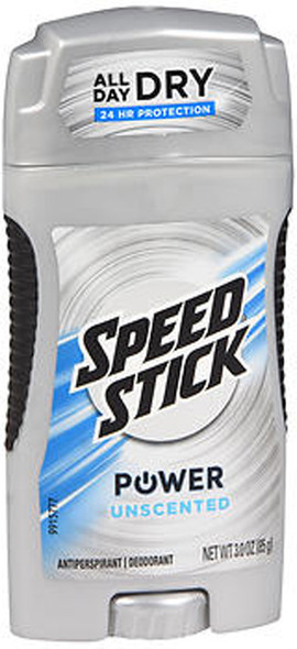 Speed Stick Power Anti-Perspirant Deodorant Unscented - 3 oz