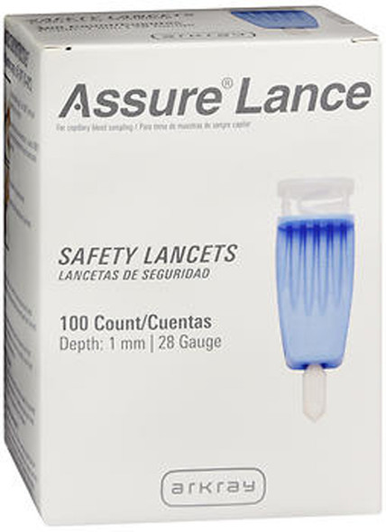 Assure Lance Micro Flow Safely Lancets - 100 Count