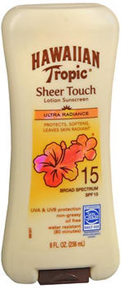 Hawaiian Tropic Sheer Touch Lotion Sunscreen SPF 15 - 8 oz
