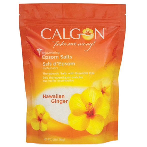 Calgon Epsom Salt, Hawaiian Ginger, 3# - 1 Bag
