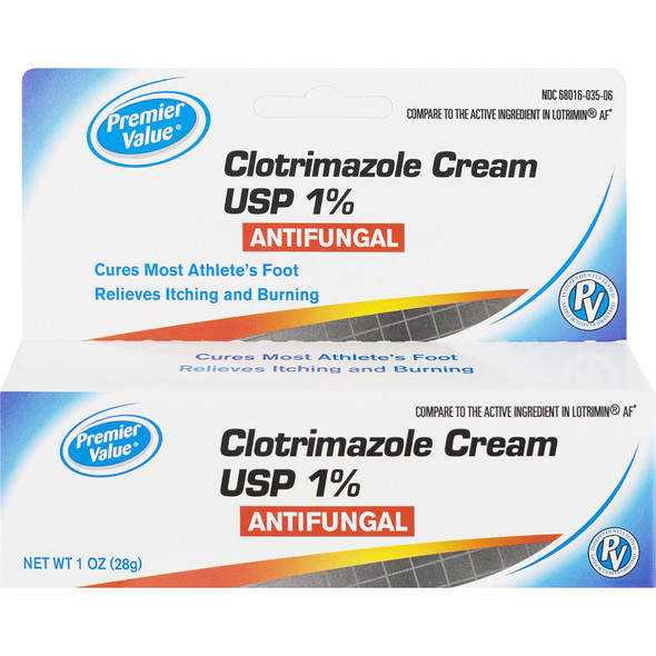 Premier Value Clotrimazole AF Cream - 1oz