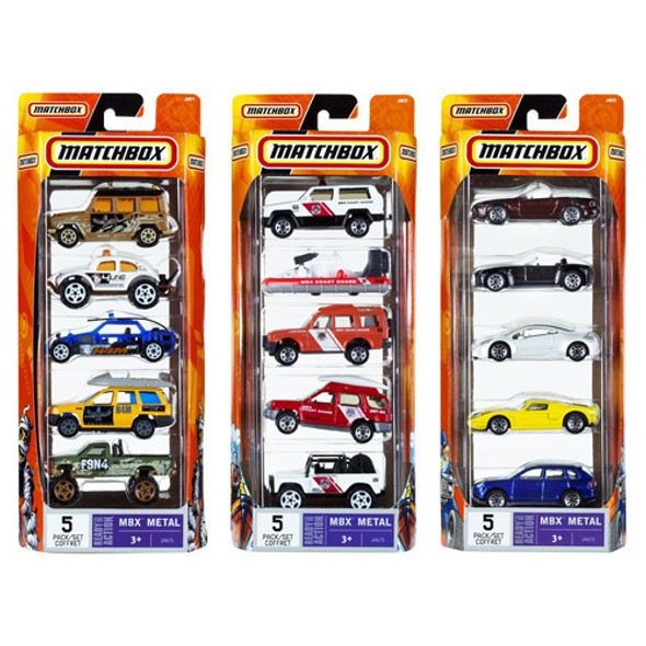 Matchbox Basic Car, 5Pk - 1 Pkg