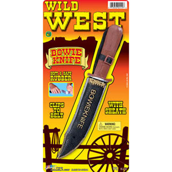 Wild West Bowie Knife - 1 Pkg