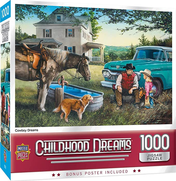 Childhood Dreams Puzzle Asst, 1000 Pc - 1 Pkg