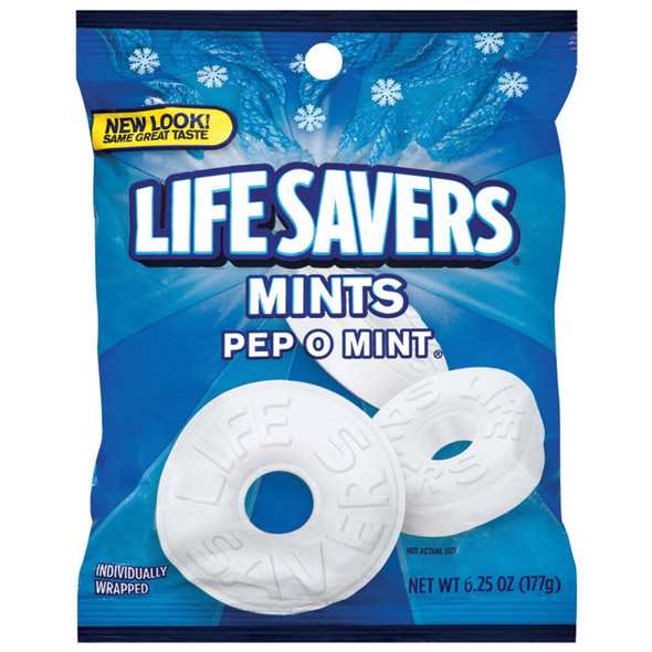 Life Savers 6.25 oz Bags, Peppermint, 6.25 oz - 1 Bag