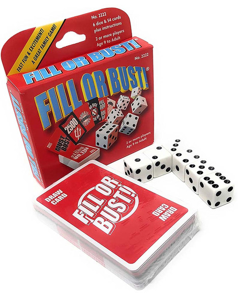 Fill Or Bust Card/Dice Game
