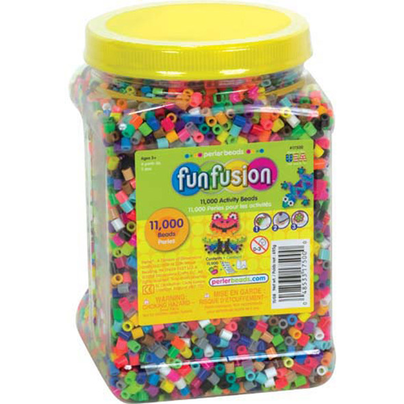 Fun Fusion Activity Bucket Multi-Mix, Perler Beads, Group Pack