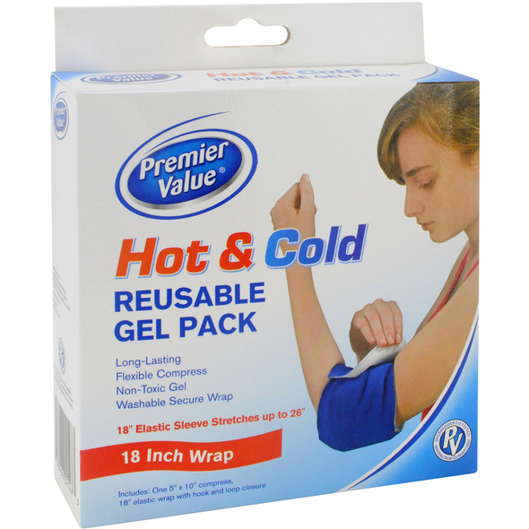 Premier Value Hot/Cold Wrap-Compress 18" - 1ct