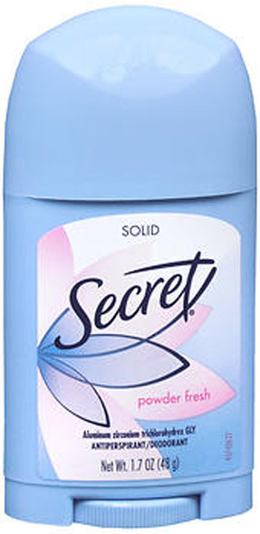 Secret Anti-Perspirant Deodorant Solid Powder Fresh - 1.7 oz