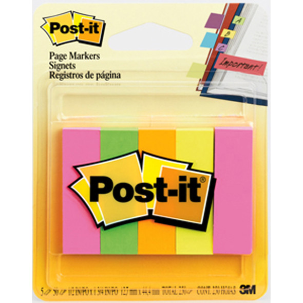 Post It Page Marker, Assorted