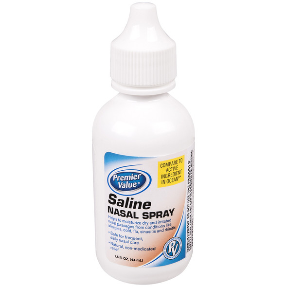 Premier Value Saline Nasal Spray 1.5oz -