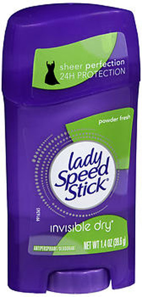 Lady Speed Stick Invisible Dry Antiperspirant/Deodorant Powder Fresh - 1.4 oz