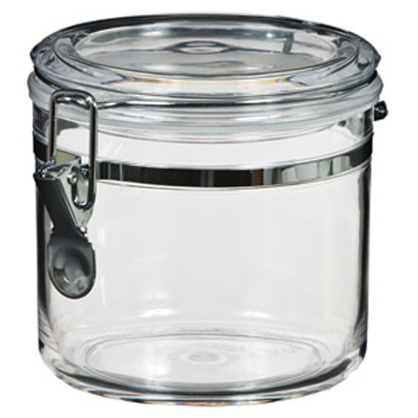 Grace Acrylic Canister, Clear, 34 oz - Each