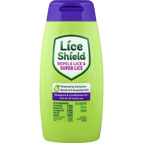 Lice Shield Shampoo and Conditioner - 10 oz