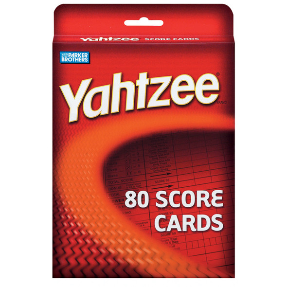 Hasbro Yahtzee Score Pads - 80 ct