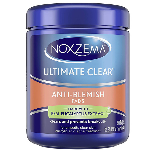 Noxzema Ultimate Clear Anti-Blemish Pads - 90 ct
