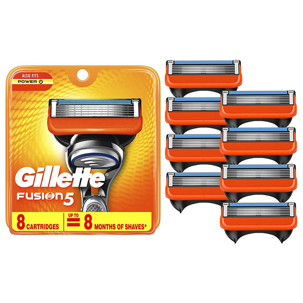 Gillette Fusion Power Cartridges - 8 ct