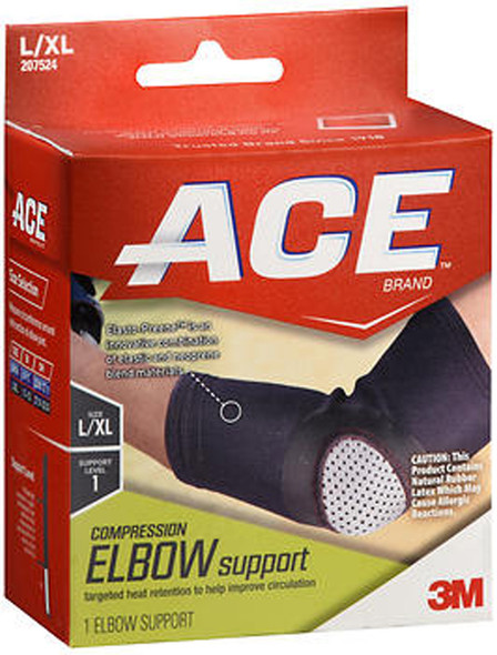 Ace Compression Elbow Support L/XL Level 1 - 1 each