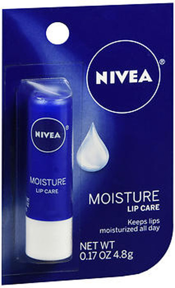 NIVEA Moisture Lip Care .17 oz - 6 Each