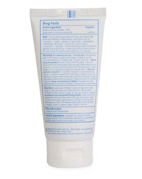 Vanicream HC 1% Hydrocortisone Anti-Itch Cream - 2 oz