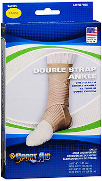 Sport Aid Double Strap Ankle Support LG - 1 ea.
