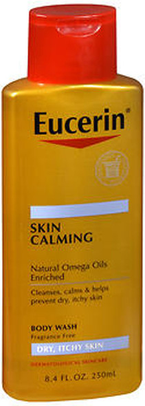 Eucerin Skin Calming Dry Skin Body Wash - 8.4 oz