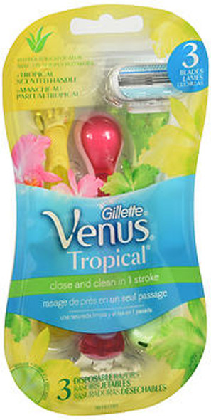 Gillette Venus Tropical Disposable Razors - 3 ct