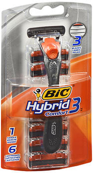 Bic Hybrid Advance 3 Shaver with 6 Refills