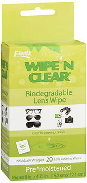 Wipe'N Clear Lens Wipes- 20 ea.