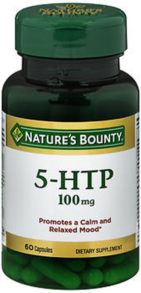 Nature's Bounty 5-HTP 100 mg Dietary Supplement Capsules - 60 ct