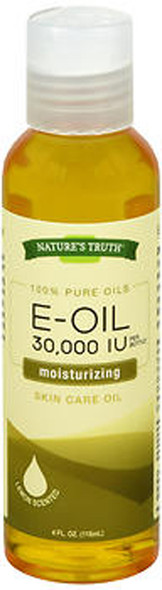 Nature's Truth E-Oil 30,000 IU Skin Care Oil Lemon Scented - 4 oz