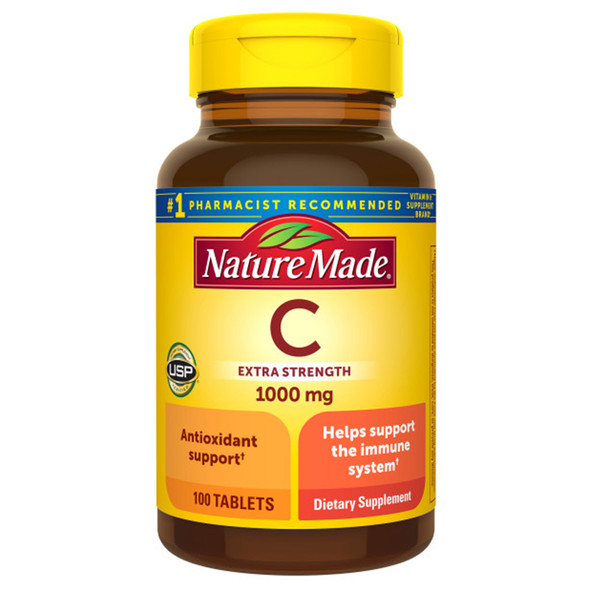 Nature Made Vitamin C 1000 mg Tablets - 100 ct