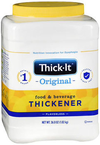 Thick-It Instant Food and Beverage Thickener Powder, Unflavored - 36 oz